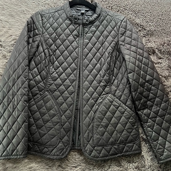 Banana Republic Black Puffy Jacket - Picture 5 of 6